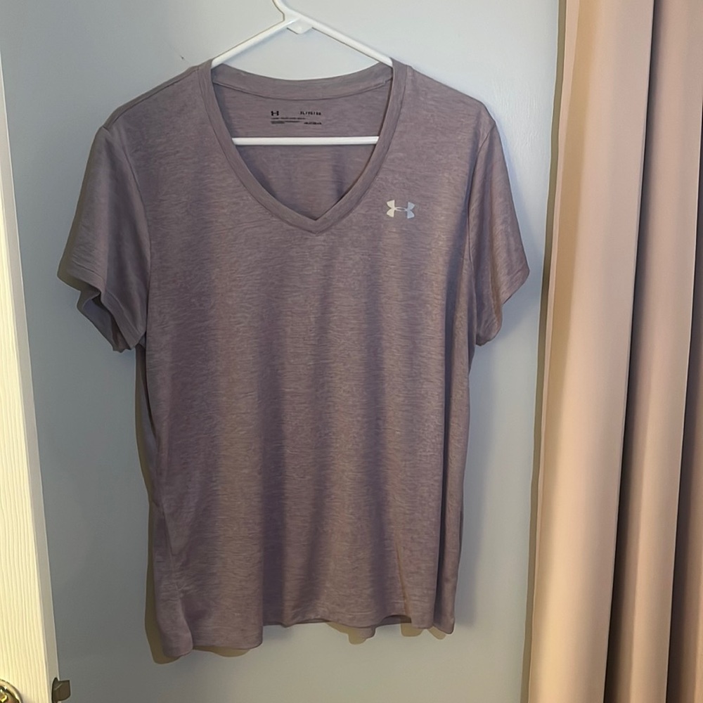 Light purple, dri-fit t-shirt, lightly used